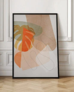 Nature Friendly Terracotta 6 Aquarell Kopie - Stretched Canvas, Poster Or Fine Art Print(Nature Friendly Terracotta 6 Aquarell Kopie Stretched Canvas Poster Or Fine Art Print) -Heart Wall Art Store pictufy interior floor ratio 2x3 2553043