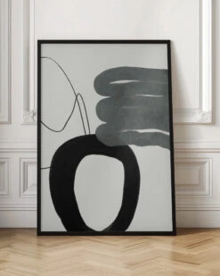 Painted Lines Swazz Kopie - Stretched Canvas, Poster Or Fine Art Print(Painted Lines Swazz Kopie Stretched Canvas Poster Or Fine Art Print) -Heart Wall Art Store pictufy interior floor ratio 2x3 2553059