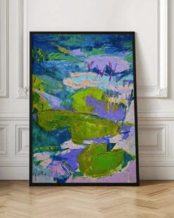 Vibrant Tranquility - Stretched Canvas, Poster Or Fine Art Print(Vibrant Tranquility Stretched Canvas Poster Or Fine Art Print) -Heart Wall Art Store pictufy interior floor ratio 2x3 2570677