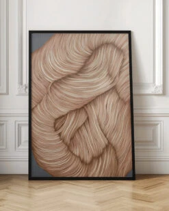 Nature Line I - Stretched Canvas, Poster Or Fine Art Print(Nature Line I Stretched Canvas Poster Or Fine Art Print) -Heart Wall Art Store pictufy interior floor ratio 2x3 2697442