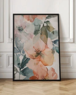 Watercolor Floral No. 3 - Stretched Canvas, Poster Or Fine Art Print(Watercolor Floral No 3 Stretched Canvas Poster Or Fine Art Print) 17 Watercolor Floral No. 3 - Stretched Canvas, Poster Or Fine Art Print(Watercolor Floral No 3 Stretched Canvas Poster Or Fine Art Print) -Heart Wall Art Store pictufy interior floor ratio 2x3 2775373