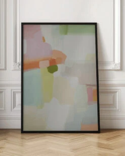 Pastel Abstract 1 - Stretched Canvas, Poster Or Fine Art Print(Pastel Abstract 1 Stretched Canvas Poster Or Fine Art Print) -Heart Wall Art Store pictufy interior floor ratio 2x3 2787381