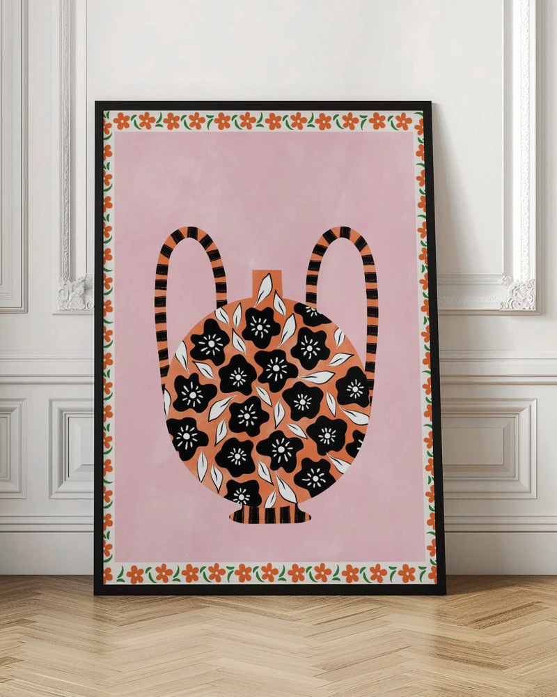 Floral Patterned Jug - Stretched Canvas, Poster Or Fine Art Print(Floral Patterned Jug Stretched Canvas Poster Or Fine Art Print) 6 Floral Patterned Jug - Stretched Canvas, Poster Or Fine Art Print(Floral Patterned Jug Stretched Canvas Poster Or Fine Art Print) - Image 6