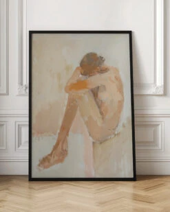 Woman In Bathroom - Stretched Canvas, Poster Or Fine Art Print(Woman In Bathroom Stretched Canvas Poster Or Fine Art Print) -Heart Wall Art Store pictufy interior floor ratio 2x3 2793814