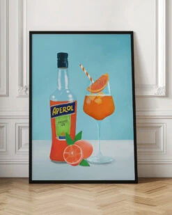Aperol Spritz - Stretched Canvas, Poster Or Fine Art Print(Aperol Spritz Stretched Canvas Poster Or Fine Art Print 4) -Heart Wall Art Store pictufy interior floor ratio 2x3 2832822
