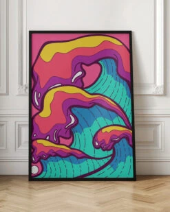 The Tidal Waves - Stretched Canvas, Poster Or Fine Art Print(The Tidal Waves Stretched Canvas Poster Or Fine Art Print) 17 The Tidal Waves - Stretched Canvas, Poster Or Fine Art Print(The Tidal Waves Stretched Canvas Poster Or Fine Art Print) -Heart Wall Art Store pictufy interior floor ratio 2x3 2833043