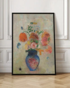 Large Vase With Flowers - Stretched Canvas, Poster Or Fine Art Print(Large Vase With Flowers Stretched Canvas Poster Or Fine Art Print) -Heart Wall Art Store pictufy interior floor ratio 2x3 2835337