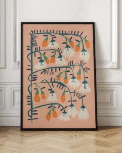 Matisse Expression Purity Peach Fuzz - Stretched Canvas, Poster Or Fine Art Print(Matisse Expression Purity Peach Fuzz Stretched Canvas Poster Or Fine Art Print) -Heart Wall Art Store pictufy interior floor ratio 2x3 2858531