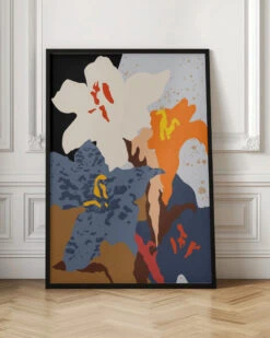 Abstract Lilies Close Up - Stretched Canvas, Poster Or Fine Art Print(Abstract Lilies Close Up Stretched Canvas Poster Or Fine Art Print) -Heart Wall Art Store pictufy interior floor ratio 2x3 2859540