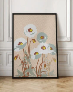 Wild Garden Poppies - Stretched Canvas, Poster Or Fine Art Print(Wild Garden Poppies Stretched Canvas Poster Or Fine Art Print) -Heart Wall Art Store pictufy interior floor ratio 2x3 2866553