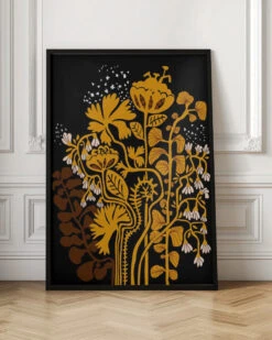 Stockholm Garden Autumn Night - Stretched Canvas, Poster Or Fine Art Print(Stockholm Garden Autumn Night Stretched Canvas Poster Or Fine Art Print) -Heart Wall Art Store pictufy interior floor ratio 2x3 2867368