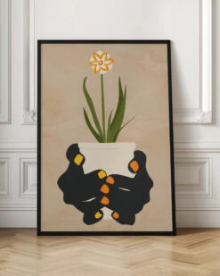 Holding Hope - Stretched Canvas, Poster Or Fine Art Print(Holding Hope Stretched Canvas Poster Or Fine Art Print) -Heart Wall Art Store pictufy interior floor ratio 2x3 2936187