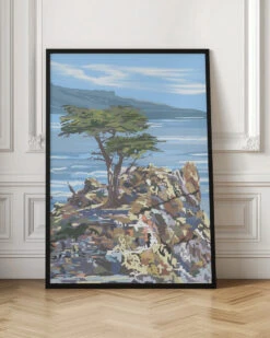 Quiet Sentinel, 17 Mile Drive, California - Stretched Canvas, Poster Or Fine Art Print(Quiet Sentinel 17 Mile Drive California Stretched Canvas Poster Or Fine Art Print) -Heart Wall Art Store pictufy interior floor ratio 2x3 2939372