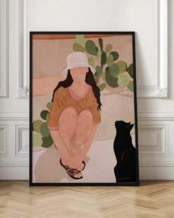 Quiet Afternoon - Stretched Canvas, Poster Or Fine Art Print(Quiet Afternoon Stretched Canvas Poster Or Fine Art Print) -Heart Wall Art Store pictufy interior floor ratio 2x3 2955442