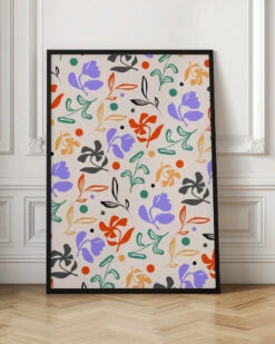 Doodle Garden - Stretched Canvas, Poster Or Fine Art Print(Doodle Garden Stretched Canvas Poster Or Fine Art Print) -Heart Wall Art Store pictufy interior floor ratio 2x3 2963873