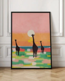 Evening Stroll In The Savannah - Stretched Canvas, Poster Or Fine Art Print(Evening Stroll In The Savannah Stretched Canvas Poster Or Fine Art Print) 17 Evening Stroll In The Savannah - Stretched Canvas, Poster Or Fine Art Print(Evening Stroll In The Savannah Stretched Canvas Poster Or Fine Art Print) -Heart Wall Art Store pictufy interior floor ratio 2x3 2964742