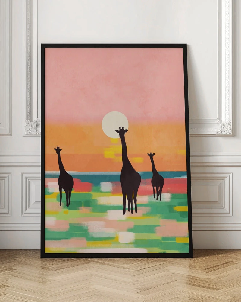 Evening Stroll In The Savannah - Stretched Canvas, Poster Or Fine Art Print(Evening Stroll In The Savannah Stretched Canvas Poster Or Fine Art Print) 6 Evening Stroll In The Savannah - Stretched Canvas, Poster Or Fine Art Print(Evening Stroll In The Savannah Stretched Canvas Poster Or Fine Art Print) - Image 6