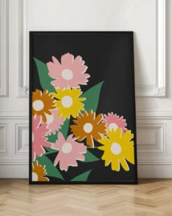 Daisy Delight - Stretched Canvas, Poster Or Fine Art Print(Daisy Delight Stretched Canvas Poster Or Fine Art Print) -Heart Wall Art Store pictufy interior floor ratio 2x3 2976658