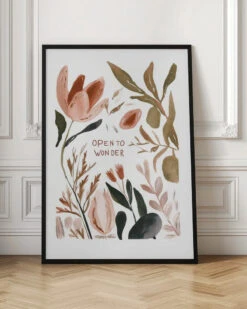 Opentowonderno2 - Stretched Canvas, Poster Or Fine Art Print(Opentowonderno2 Stretched Canvas Poster Or Fine Art Print) -Heart Wall Art Store pictufy interior floor ratio 2x3 2989215