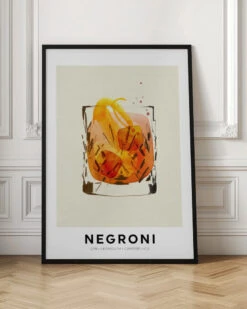 Negroni - Stretched Canvas, Poster Or Fine Art Print(Negroni Stretched Canvas Poster Or Fine Art Print 1) -Heart Wall Art Store pictufy interior floor ratio 2x3 2996283