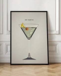 Dry Martini - Stretched Canvas, Poster Or Fine Art Print(Dry Martini Stretched Canvas Poster Or Fine Art Print) -Heart Wall Art Store pictufy interior floor ratio 2x3 2998838