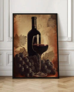 Red Red Wine No 2 - Stretched Canvas, Poster Or Fine Art Print(Red Red Wine No 2 Stretched Canvas Poster Or Fine Art Print) -Heart Wall Art Store pictufy interior floor ratio 2x3 3007982