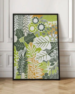 Modern Botanical Sage & Citrus - Stretched Canvas, Poster Or Fine Art Print(Modern Botanical Sage Amp Citrus Stretched Canvas Poster Or Fine Art Print) -Heart Wall Art Store pictufy interior floor ratio 2x3 3164783