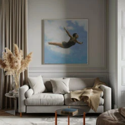 2629081 - Square Stretched Canvas, Poster Or Fine Art Print(2629081 Square Stretched Canvas Poster Or Fine Art Print) -Heart Wall Art Store pictufy interior gray sofa square ratio 1x1 2629604