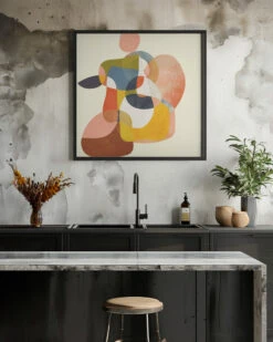 Shapes6 - Square Stretched Canvas, Poster Or Fine Art Print(Shapes6 Square Stretched Canvas Poster Or Fine Art Print) 22 Shapes6 - Square Stretched Canvas, Poster Or Fine Art Print(Shapes6 Square Stretched Canvas Poster Or Fine Art Print) -Heart Wall Art Store pictufy interior rustic kitchen ratio 1x1 2552864