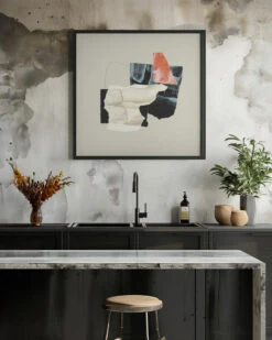 Ecken11 Kopie - Square Stretched Canvas, Poster Or Fine Art Print(Ecken11 Kopie Square Stretched Canvas Poster Or Fine Art Print) -Heart Wall Art Store pictufy interior rustic kitchen ratio 1x1 2553002