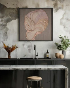 Flora II - Square Stretched Canvas, Poster Or Fine Art Print(Flora Ii Square Stretched Canvas Poster Or Fine Art Print) -Heart Wall Art Store pictufy interior rustic kitchen ratio 1x1 2697412