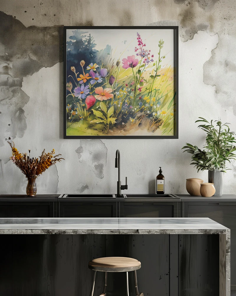 Idyllic Meadow (4) - Square Stretched Canvas, Poster Or Fine Art Print(Idyllic Meadow 4 Square Stretched Canvas Poster Or Fine Art Print) 10 Idyllic Meadow (4) - Square Stretched Canvas, Poster Or Fine Art Print(Idyllic Meadow 4 Square Stretched Canvas Poster Or Fine Art Print) - Image 10