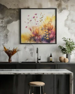 Meadow Nature Art (5) - Square Stretched Canvas, Poster Or Fine Art Print(Meadow Nature Art 5 Square Stretched Canvas Poster Or Fine Art Print) 22 Meadow Nature Art (5) - Square Stretched Canvas, Poster Or Fine Art Print(Meadow Nature Art 5 Square Stretched Canvas Poster Or Fine Art Print) -Heart Wall Art Store pictufy interior rustic kitchen ratio 1x1 2778937