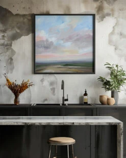 Open Road - Square Stretched Canvas, Poster Or Fine Art Print(Open Road Square Stretched Canvas Poster Or Fine Art Print) -Heart Wall Art Store pictufy interior rustic kitchen ratio 1x1 2781798