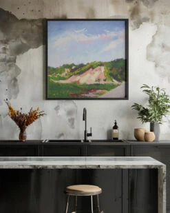 Lands End Dune - Square Stretched Canvas, Poster Or Fine Art Print(Lands End Dune Square Stretched Canvas Poster Or Fine Art Print) -Heart Wall Art Store pictufy interior rustic kitchen ratio 1x1 2786633