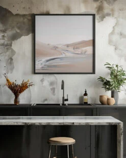 Farm View III - Square Stretched Canvas, Poster Or Fine Art Print(Farm View Iii Square Stretched Canvas Poster Or Fine Art Print) -Heart Wall Art Store pictufy interior rustic kitchen ratio 1x1 2925842