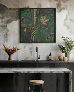 Botanical Geometry - Square Stretched Canvas, Poster Or Fine Art Print(Botanical Geometry Square Stretched Canvas Poster Or Fine Art Print) 22 Botanical Geometry - Square Stretched Canvas, Poster Or Fine Art Print(Botanical Geometry Square Stretched Canvas Poster Or Fine Art Print) -Heart Wall Art Store pictufy interior rustic kitchen ratio 1x1 2946637