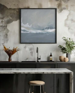 Dynamic Ocean Waves Under A Cloudy Sky - Square Stretched Canvas, Poster Or Fine Art Print(Dynamic Ocean Waves Under A Cloudy Sky Square Stretched Canvas Poster Or Fine Art Print) 22 Dynamic Ocean Waves Under A Cloudy Sky - Square Stretched Canvas, Poster Or Fine Art Print(Dynamic Ocean Waves Under A Cloudy Sky Square Stretched Canvas Poster Or Fine Art Print) -Heart Wall Art Store pictufy interior rustic kitchen ratio 1x1 3129334