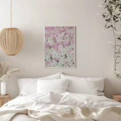 Gabry Painterly Ranunculus - Stretched Canvas, Poster Or Fine Art Print(Gabry Painterly Ranunculus Stretched Canvas Poster Or Fine Art Print) -Heart Wall Art Store pictufy interior white bedroom ratio 5x7 2428543