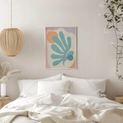 Sun & Moon - Stretched Canvas, Poster Or Fine Art Print(Sun Amp Moon Stretched Canvas Poster Or Fine Art Print) -Heart Wall Art Store pictufy interior white bedroom ratio 5x7 2454647