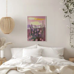 In The Morning Sun - Stretched Canvas, Poster Or Fine Art Print(In The Morning Sun Stretched Canvas Poster Or Fine Art Print) -Heart Wall Art Store pictufy interior white bedroom ratio 5x7 2459373