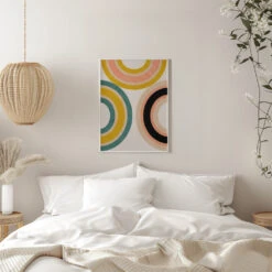 Rainbow Suns 11 Kopie - Stretched Canvas, Poster Or Fine Art Print(Rainbow Suns 11 Kopie Stretched Canvas Poster Or Fine Art Print) 22 Rainbow Suns 11 Kopie - Stretched Canvas, Poster Or Fine Art Print(Rainbow Suns 11 Kopie Stretched Canvas Poster Or Fine Art Print) -Heart Wall Art Store pictufy interior white bedroom ratio 5x7 2553011