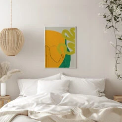 Painted Lines10 Kopie - Stretched Canvas, Poster Or Fine Art Print(Painted Lines10 Kopie Stretched Canvas Poster Or Fine Art Print) -Heart Wall Art Store pictufy interior white bedroom ratio 5x7 2553061