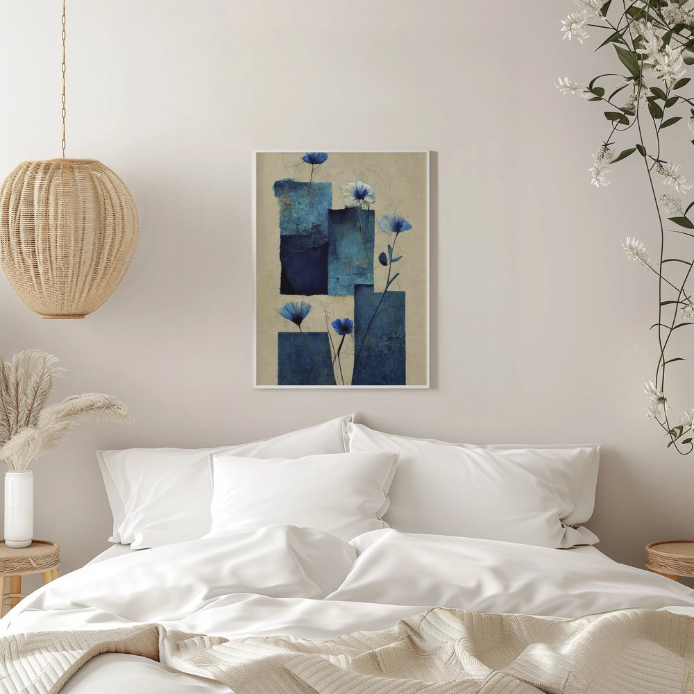 Blocks And Flowers - Stretched Canvas, Poster Or Fine Art Print(Blocks And Flowers Stretched Canvas Poster Or Fine Art Print) 11 Blocks And Flowers - Stretched Canvas, Poster Or Fine Art Print(Blocks And Flowers Stretched Canvas Poster Or Fine Art Print) - Image 11