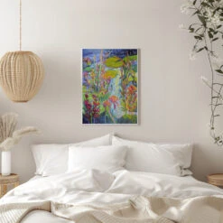 Vibrant Garden Path - Stretched Canvas, Poster Or Fine Art Print(Vibrant Garden Path Stretched Canvas Poster Or Fine Art Print 1) 22 Vibrant Garden Path - Stretched Canvas, Poster Or Fine Art Print(Vibrant Garden Path Stretched Canvas Poster Or Fine Art Print 1) -Heart Wall Art Store pictufy interior white bedroom ratio 5x7 2570722