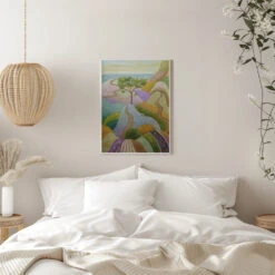 Murmur Of Sea And Birds - Stretched Canvas, Poster Or Fine Art Print(Murmur Of Sea And Birds Stretched Canvas Poster Or Fine Art Print) -Heart Wall Art Store pictufy interior white bedroom ratio 5x7 2571612