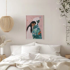 Reconnect - Stretched Canvas, Poster Or Fine Art Print(Reconnect Stretched Canvas Poster Or Fine Art Print) -Heart Wall Art Store pictufy interior white bedroom ratio 5x7 2656929