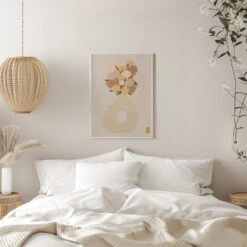 Some Velvet Morning #01 - Stretched Canvas, Poster Or Fine Art Print(Some Velvet Morning 01 Stretched Canvas Poster Or Fine Art Print) -Heart Wall Art Store pictufy interior white bedroom ratio 5x7 2703043