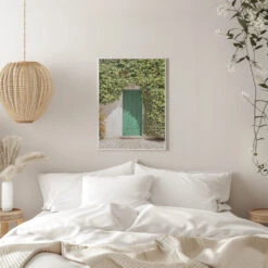 Botanical Entry - Stretched Canvas, Poster Or Fine Art Print(Botanical Entry Stretched Canvas Poster Or Fine Art Print) -Heart Wall Art Store pictufy interior white bedroom ratio 5x7 2711037