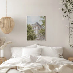 Paris - Stretched Canvas, Poster Or Fine Art Print(Paris Stretched Canvas Poster Or Fine Art Print) -Heart Wall Art Store pictufy interior white bedroom ratio 5x7 2711077